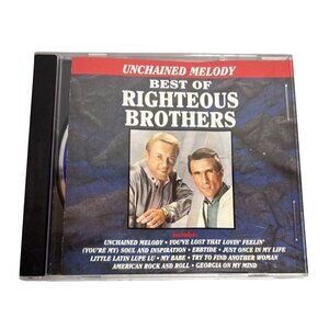 Righteous Brothers CD Best Of The Unchained Melody 1990